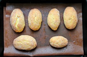 Зразы картофельные с мясом в духовке