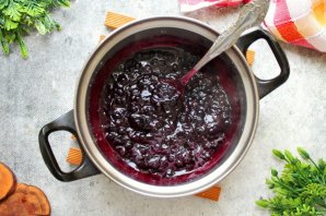 Черничный кисель Черничный кисель