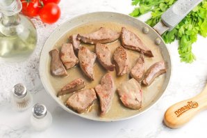 Салат из печени Салат из печени