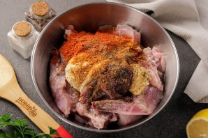 Кролик на мангале Кролик на мангале