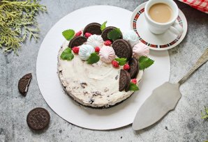 Торт "Орео" без выпечки Торт "Орео" без выпечки