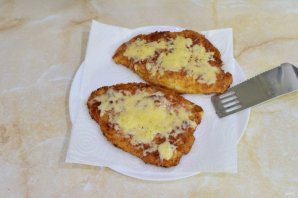 Отбивные из индейки с сыром Отбивные из индейки с сыром