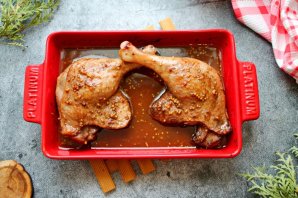 Утка в гранатовом соусе "Наршараб"