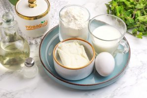 Пышные оладьи с творогом Пышные оладьи с творогом