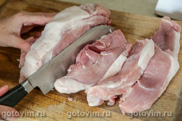 Запеканка из свинины с картофелем и сладким перцем Запеканка из свинины с картофелем и сладким перцем