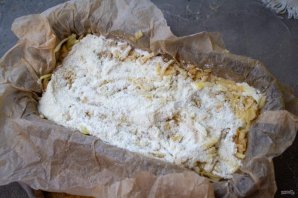 Насыпной яблочный пирог Насыпной яблочный пирог