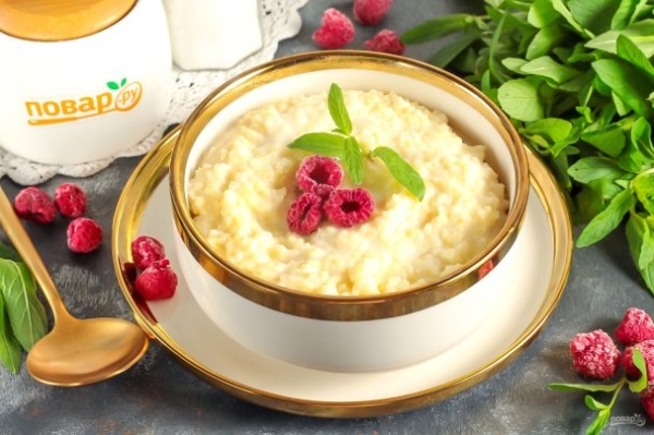 Пшенная каша на молоке в мультиварке "Редмонд" Пшенная каша на молоке в мультиварке "Редмонд"