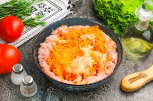 Куриные котлеты в духовке