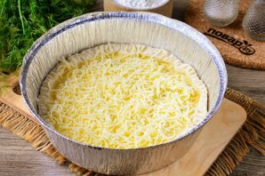 Открытый пирог с грибами Открытый пирог с грибами