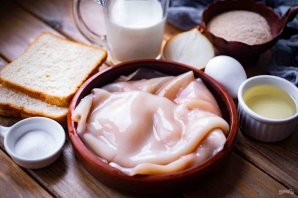 Сочные котлеты из кальмаров Сочные котлеты из кальмаров