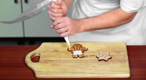 Новогоднее печенье , пошаговый рецепт с фото на 396 ккал Новогоднее печенье , пошаговый рецепт с фото на 396 ккал