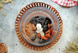 Миндальные трюфели с черносливом Миндальные трюфели с черносливом