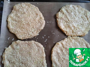 Цельнозерновые луковые лепёшки