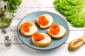 Бутерброды с форелью Бутерброды с форелью