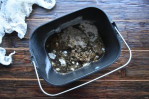 Дарницкий хлеб на закваске в хлебопечке Дарницкий хлеб на закваске в хлебопечке