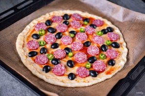 Мексиканская острая пицца Мексиканская острая пицца