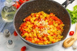 Икра кабачковая на сковороде