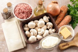 Мясной наполеон