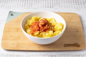 Котлеты из картофеля с перцем Котлеты из картофеля с перцем