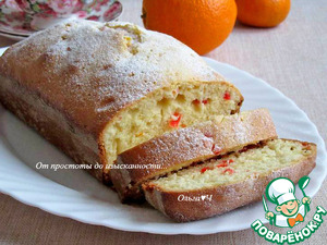 Апельсиновый кекс с кумкватом