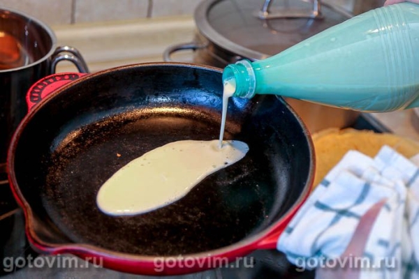 Блины в бутылке