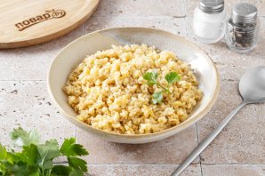 Каша из киноа и булгура Каша из киноа и булгура