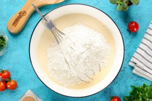 Заливное тесто на майонезе и кефире Заливное тесто на майонезе и кефире