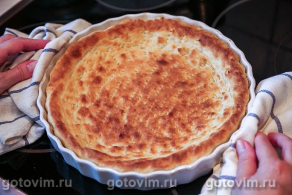 Пирог с клубникой и сметаной Пирог с клубникой и сметаной