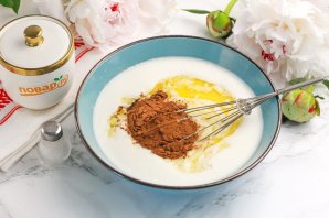 Шоколадные маффины с шоколадной крошкой Шоколадные маффины с шоколадной крошкой