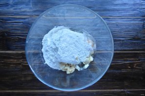 Диетические вафли с творогом и бананом Диетические вафли с творогом и бананом