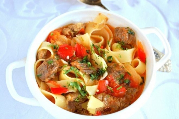 Вкуснейший домашний лагман из телятины Вкуснейший домашний лагман из телятины