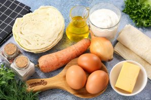 Лаваш с капустой Лаваш с капустой