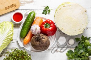 Капуста в капустном плаще