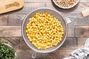 Нутовый хлеб без муки и дрожжей