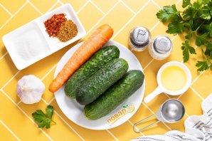 Огурцы по-корейски на зиму Огурцы по-корейски на зиму