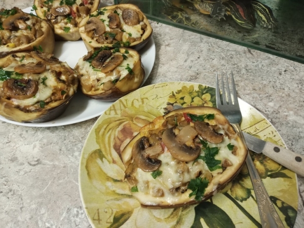 Баклажановые бочонки Баклажановые бочонки