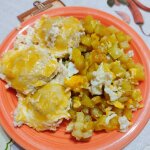 Куриные шарики в сырном соусе в духовке