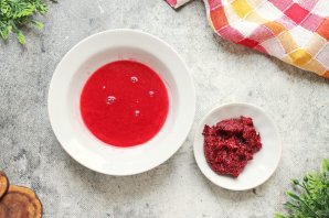 Морс из брусники Морс из брусники