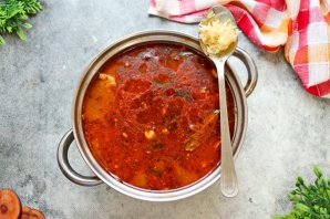 Суп харчо с картошкой Суп харчо с картошкой