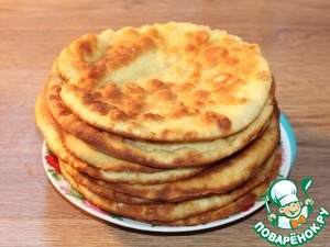 Пузырчатые лепешки с мясной начинкой Пузырчатые лепешки с мясной начинкой