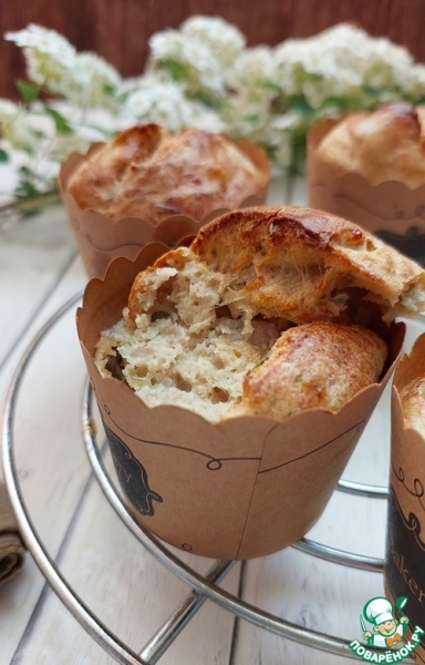 Закусочные маффины с фаршем индейки Закусочные маффины с фаршем индейки