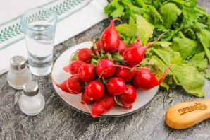 Маринованная редиска с ботвой на зиму Маринованная редиска с ботвой на зиму