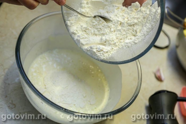 Заливной пирог с лисичками и беконом Заливной пирог с лисичками и беконом