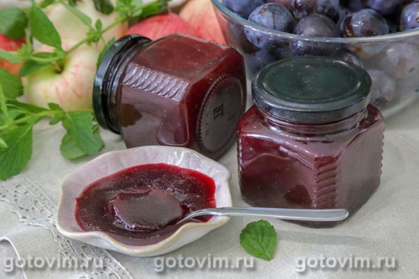 Повидло из сливы в микроволновке