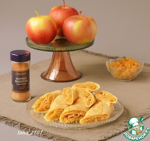 Яблочная начинка для блинов