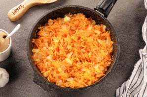 Икра из кабачков жареная Икра из кабачков жареная