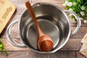 Торт из профитролей со сметанным кремом