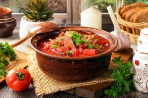 Борщ классический с говядиной