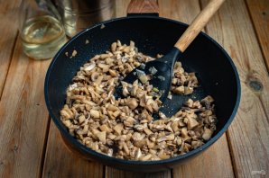 Постные вареники с грибами