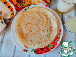 Жаккардовые блины Жаккардовые блины